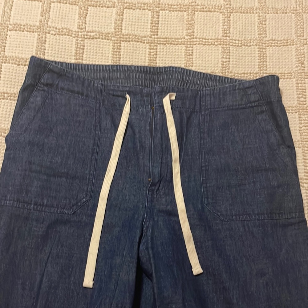 Brand new J.Crew elastic waist jeans
